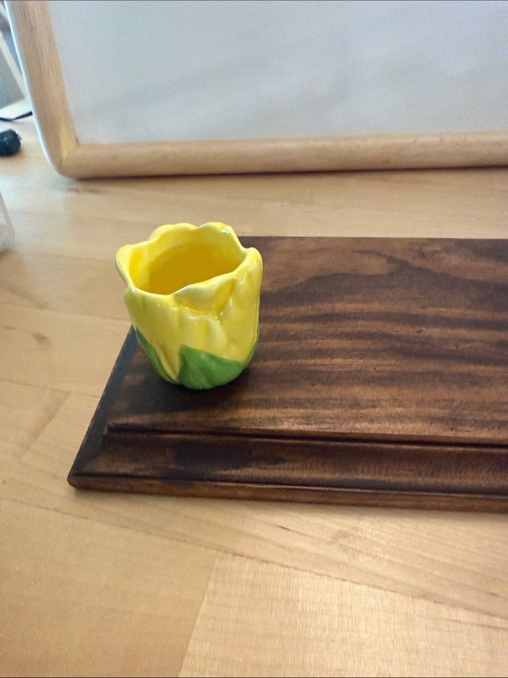 Nora Fleming retired Yellow Tulip mini